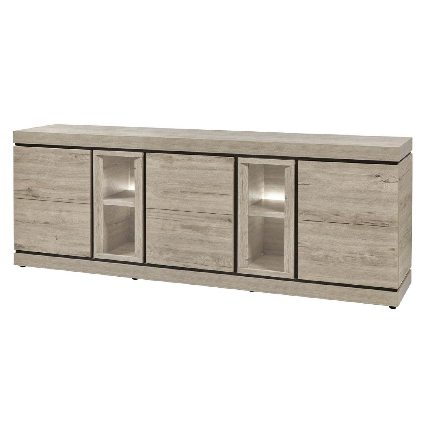Dressoir Stellan 3 deurs 250cm