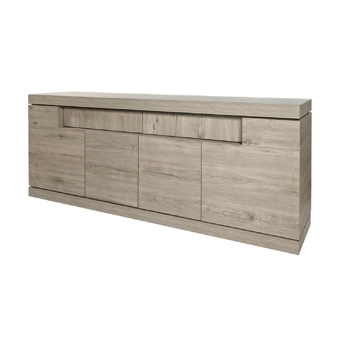 Dressoir Ironoak 4 deurs 223cm
