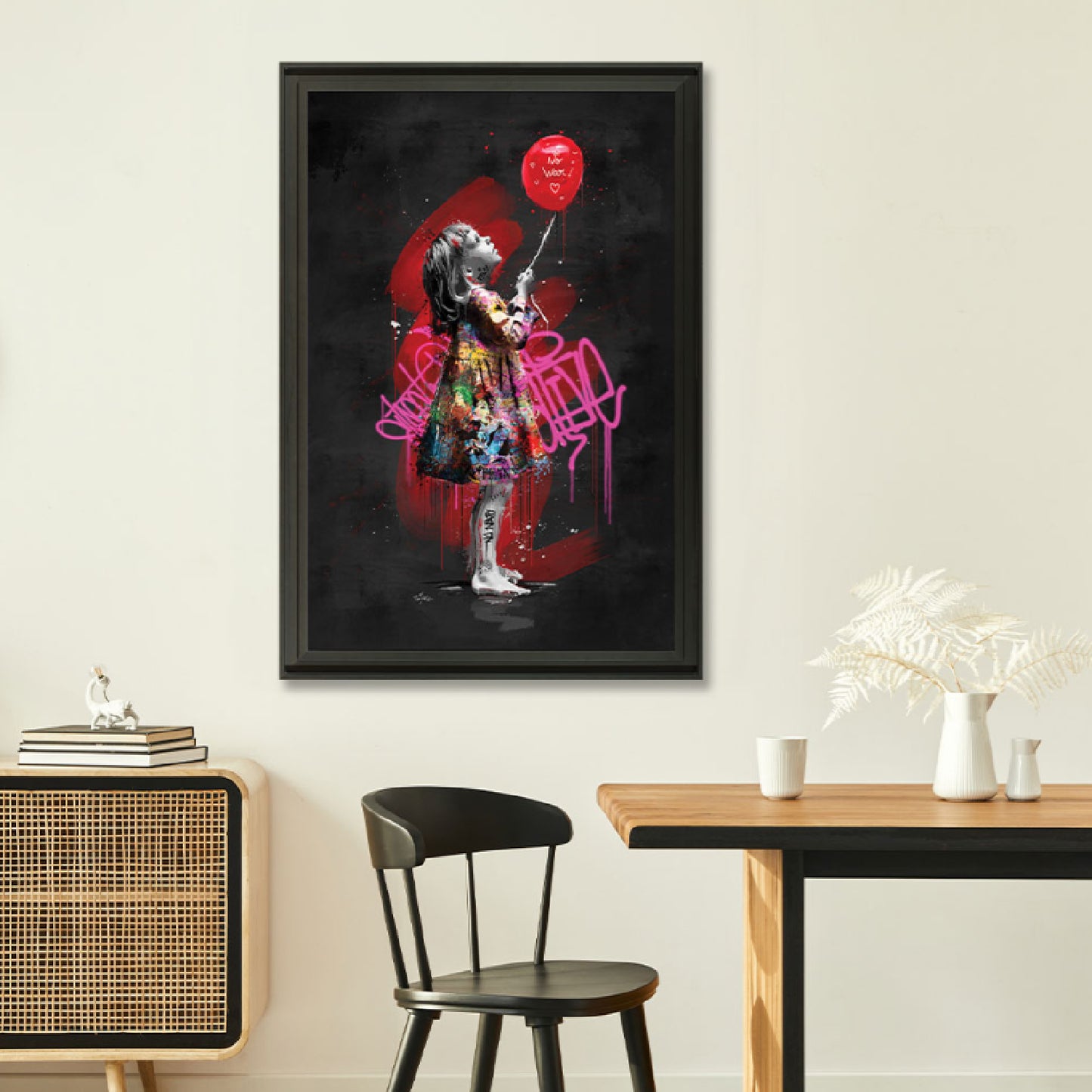 La petite fille et le ballon