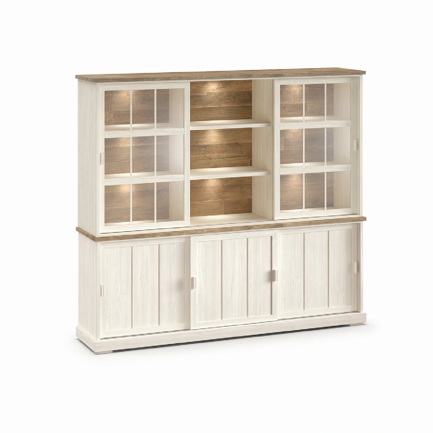 Vitrine Bricks&Wood 233cm