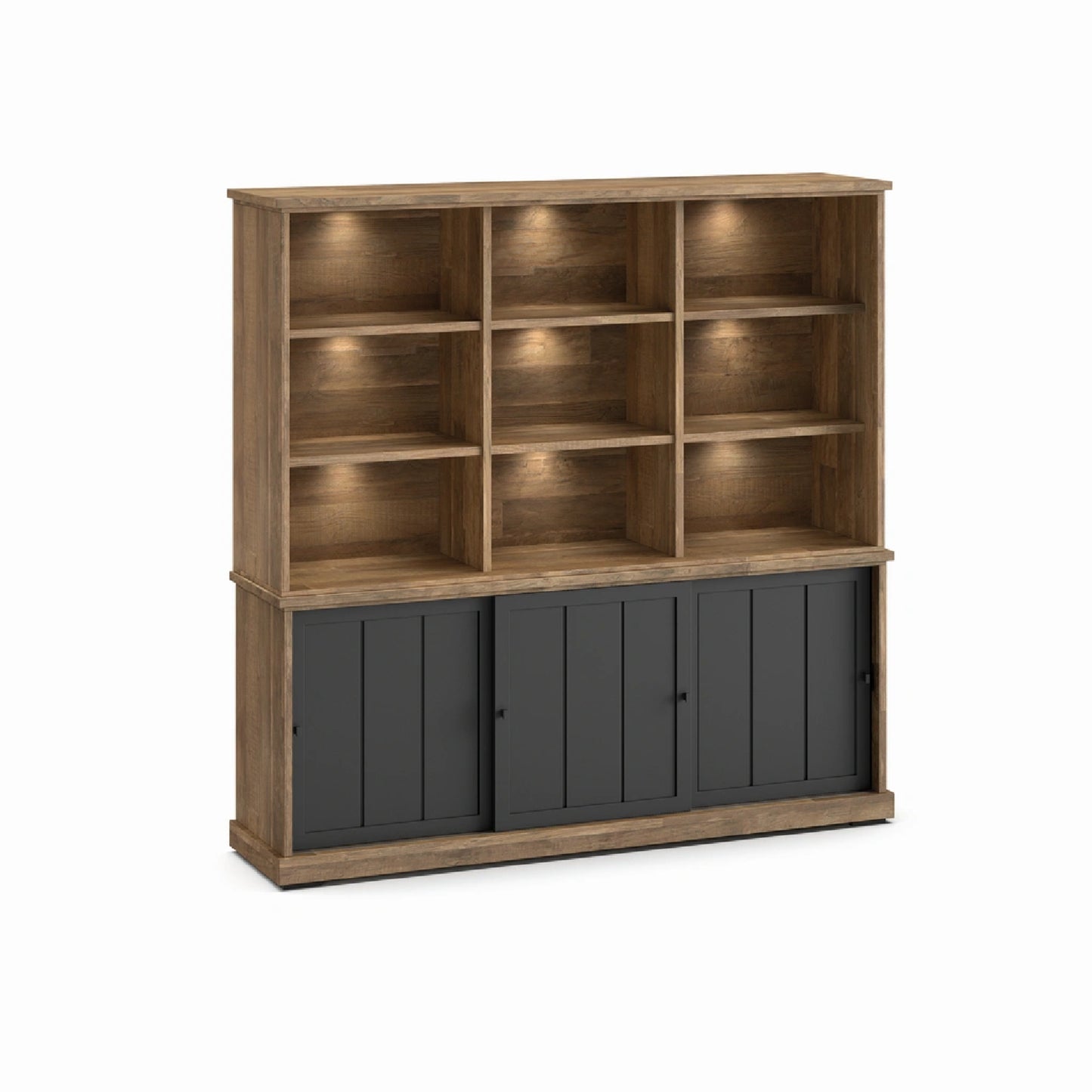Boekenkast Bricks&Wood 209cm