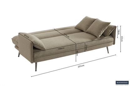 Slaapbank 'Sivas' Stof Ote Family 4 Beige (1c) - foto 10