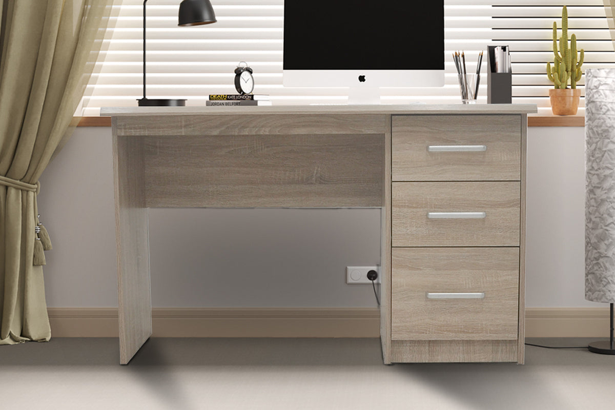 Bureau 'Mateo' 3 lades Sonoma (1c)