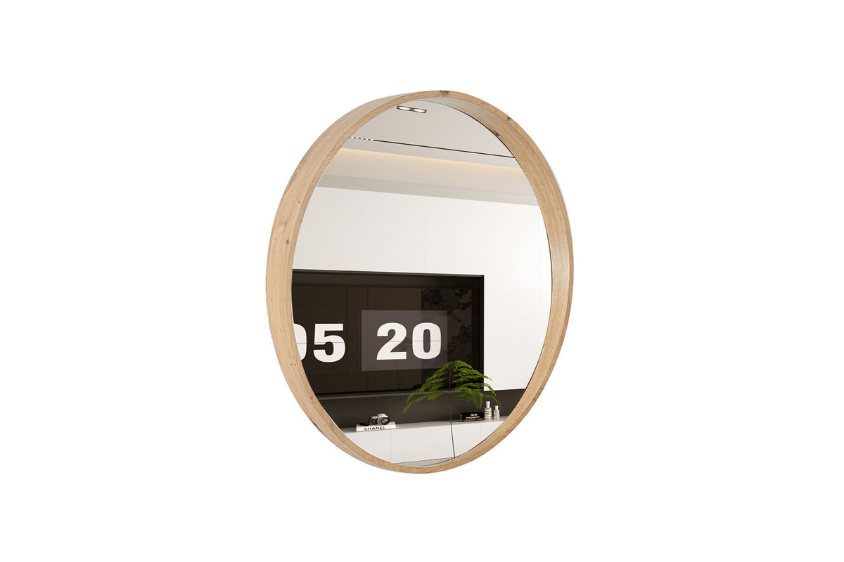 Spiegel 'Roxy' 80x80 Oude eik (1c) - foto 4