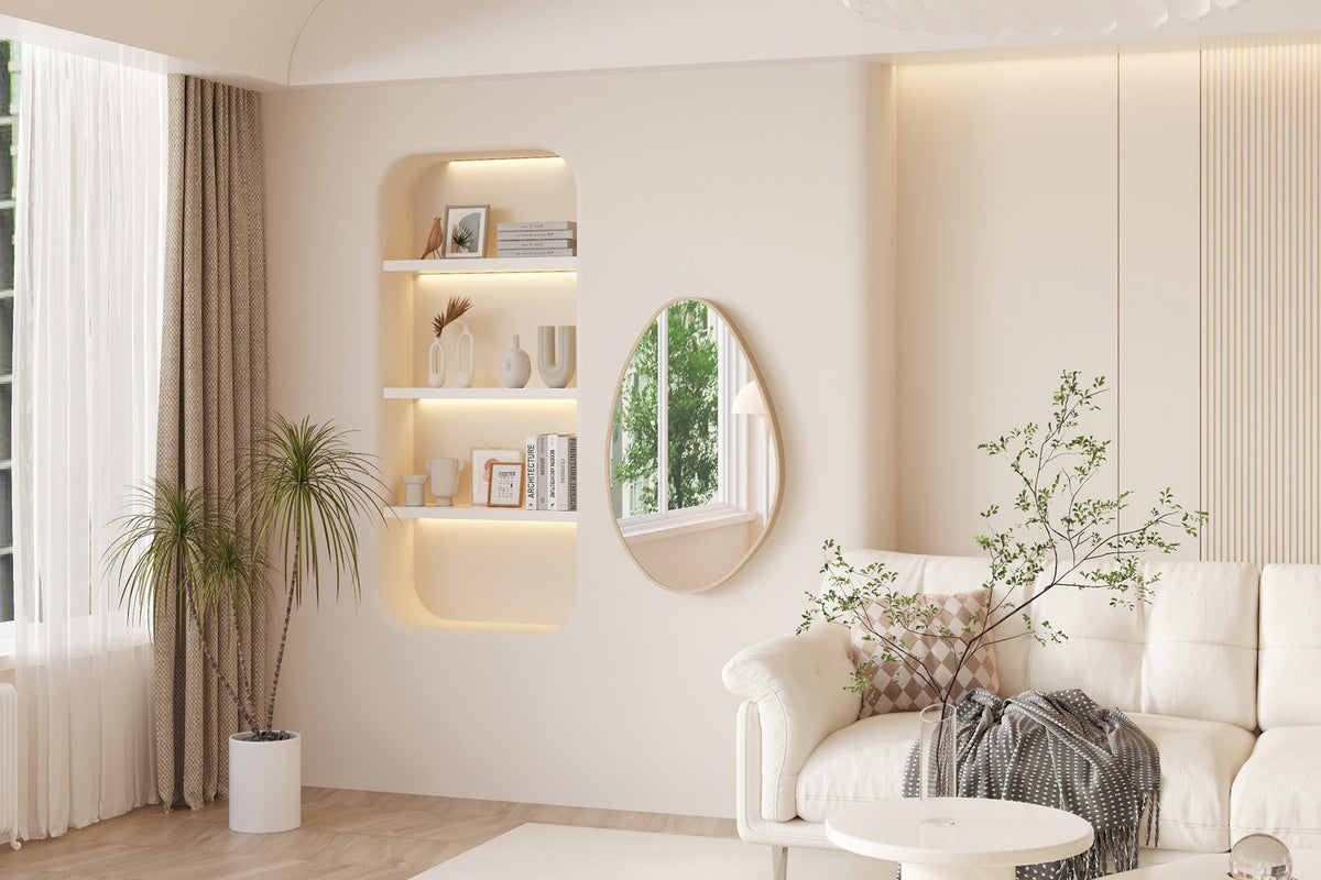 Spiegel 'Rana' 80x50 Oude eik (1c) - foto 2