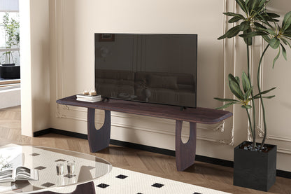 NEW - TV meubel 'Braga' Mango hout Donkerbruin (1c)