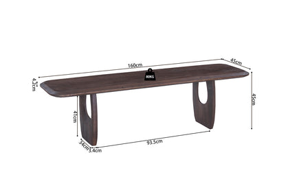NEW - TV meubel 'Braga' Mango hout Donkerbruin (1c) - foto 8