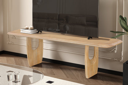 NEW - TV meubel 'Braga' Mango hout Amandel (1c)