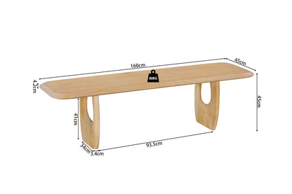 NEW - TV meubel 'Braga' Mango hout Amandel (1c) - foto 8
