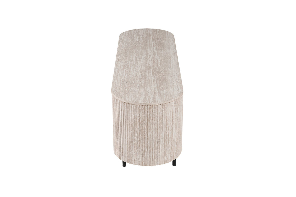 TV meubel 'Lagos' 160 cm Decor Travertin Beige (2c) - foto 5