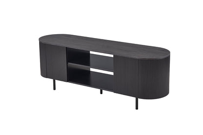TV meubel 'Lagos' 160 cm Decor Donkerbruin (2c) - foto 4