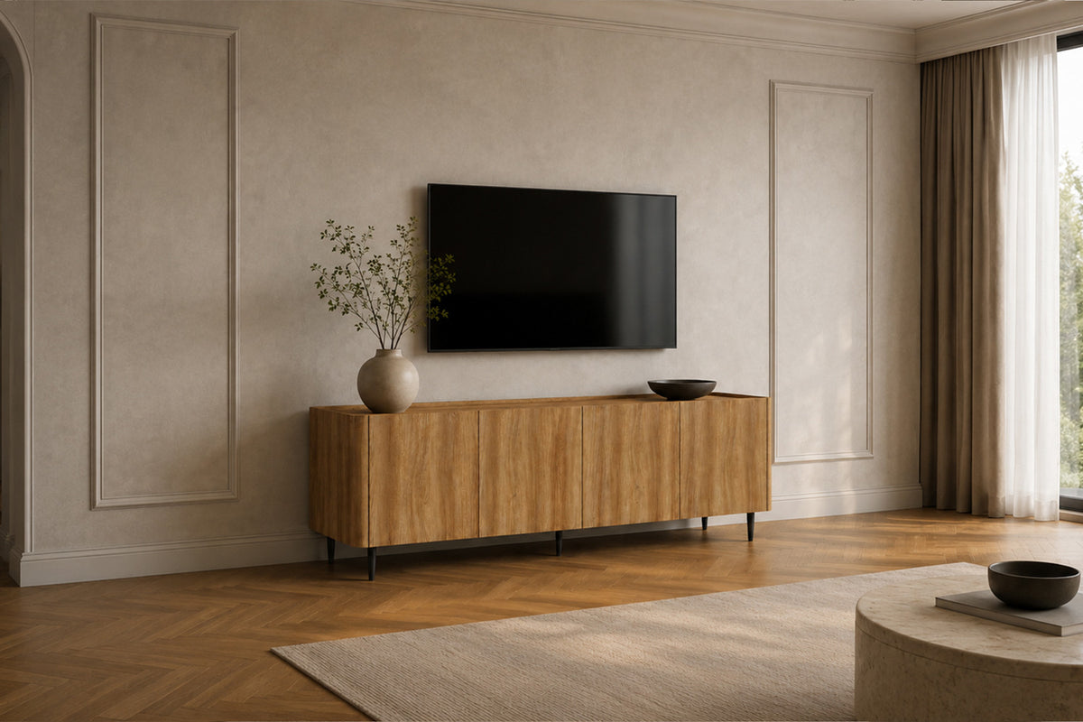 NEW - TV meubel 'Kyoto' 170 cm Decor Eik Naturel (1c) - foto 2