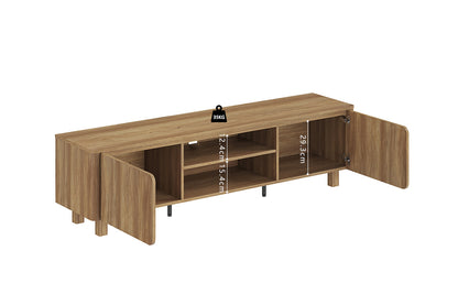 NEW - TV meubel 'Malibu' 170 cm Decor Eik Naturel (1c) - foto 9