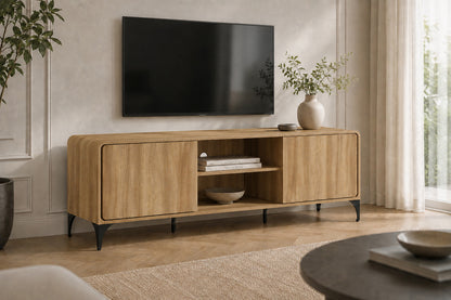NEW - TV meubel 'Florence' 170 cm Decor Eik Naturel (1c)