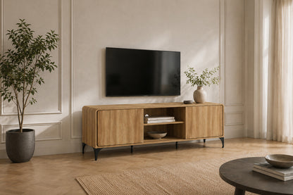 NEW - TV meubel 'Florence' 170 cm Decor Eik Naturel (1c) - foto 2