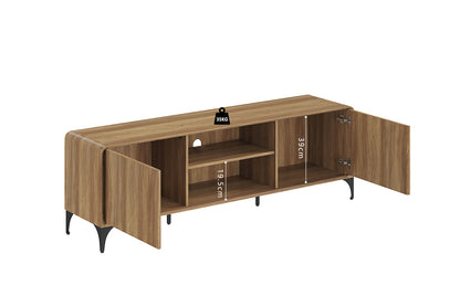 NEW - TV meubel 'Florence' 170 cm Decor Eik Naturel (1c) - foto 9