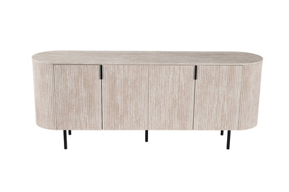 Dressoir 'Lagos' 200 cm Decor Travertin Beige (3c) - foto 3