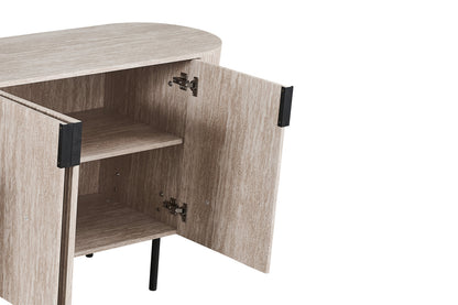 Dressoir 'Lagos' 200 cm Decor Travertin Beige (3c) - foto 8