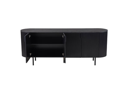 Dressoir 'Lagos' 200 cm Decor Donkerbruin (3c) - foto 5