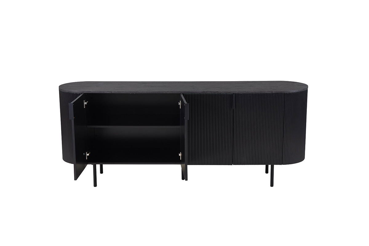 Dressoir 'Lagos' 200 cm Decor Donkerbruin (3c) - foto 5