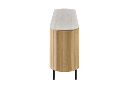 NEW - Dressoir 'Vigo' 200 cm Decor Eik Naturel Baroque Grijs (3c) - foto 6