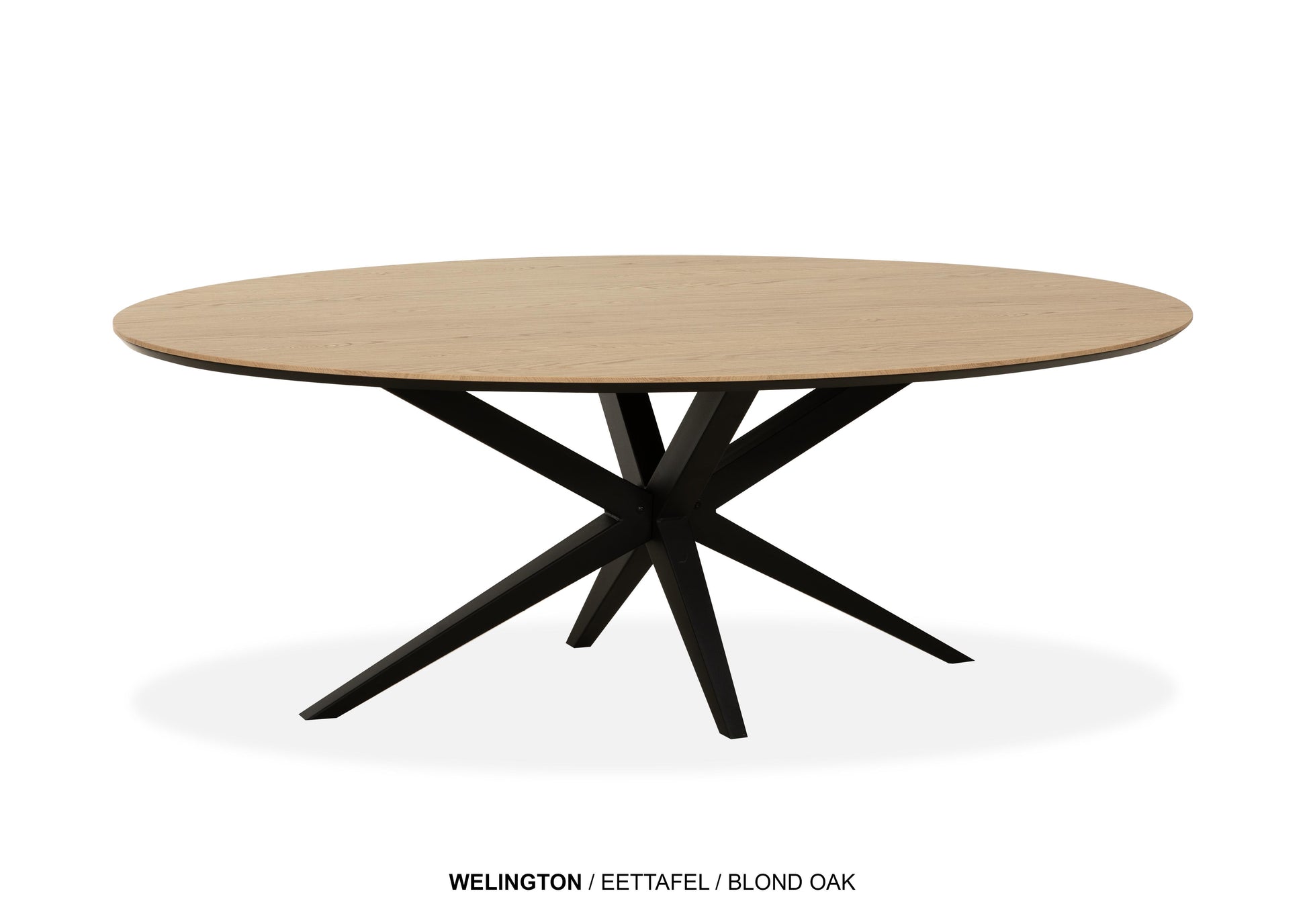 WELLINGTON Eettafel ovaal
