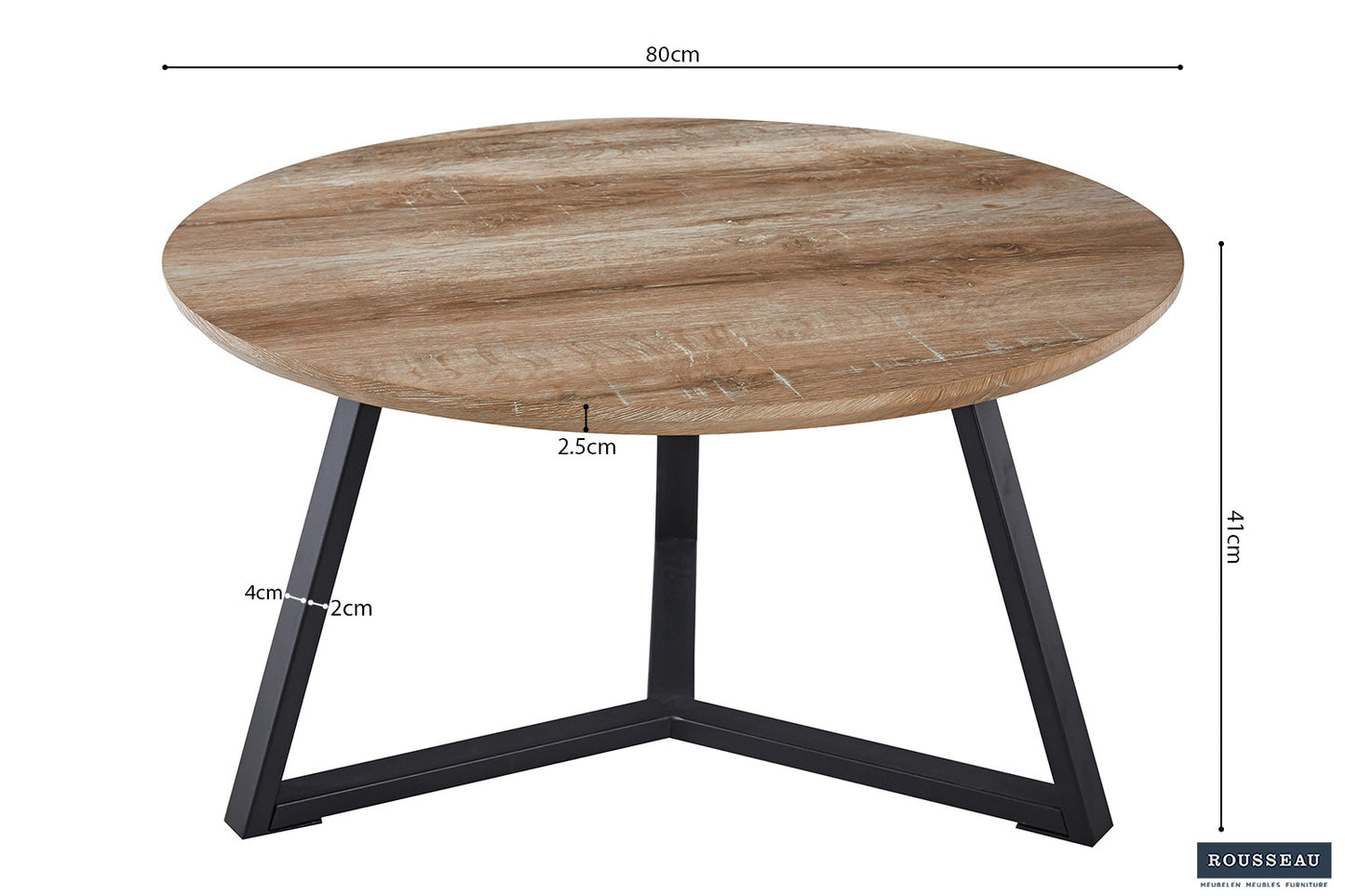 Salontafel 'Paso 1' Decor Oude Eik (1c) - foto 7