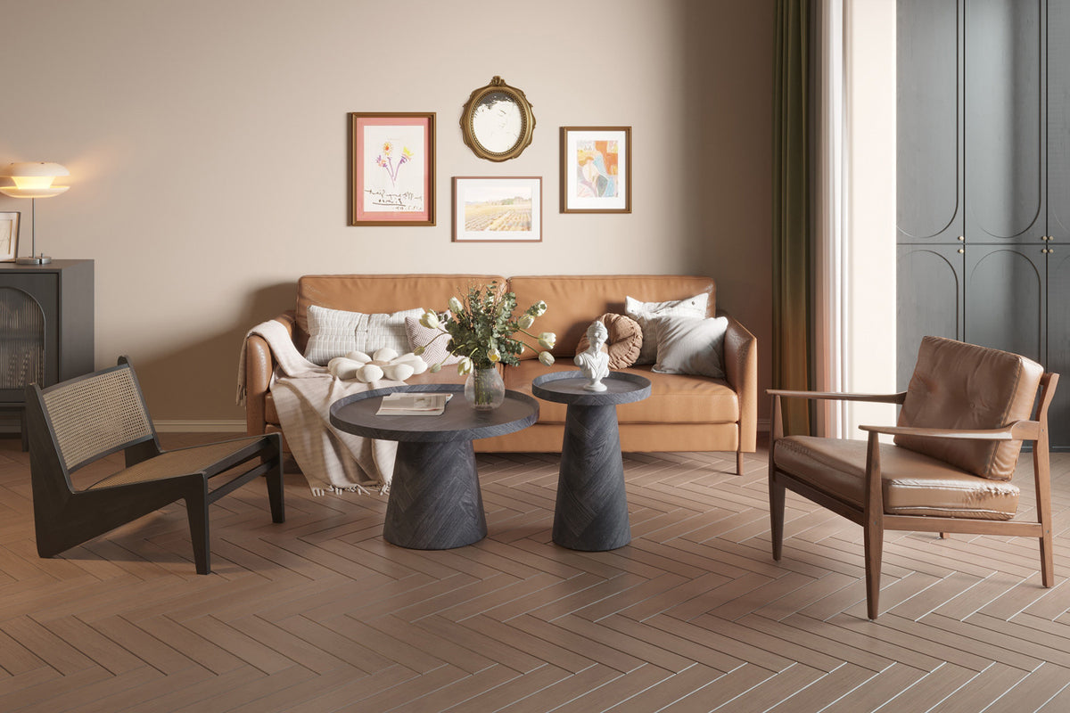 SALE - Salontafel 'Manus' 45 cm Decor Donkergrijs (2c) - foto 3