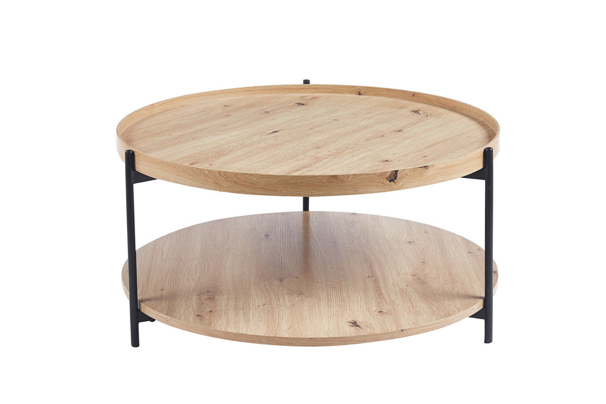 Salontafel 'Dalina' 80 cm Decor Oude eik (1c) - foto 4