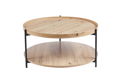 Salontafel 'Dalina' 80 cm Decor Oude eik (1c) - foto 4