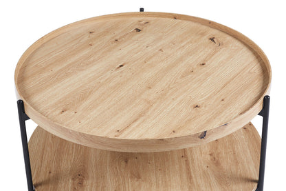 Salontafel 'Dalina' 80 cm Decor Oude eik (1c) - foto 5