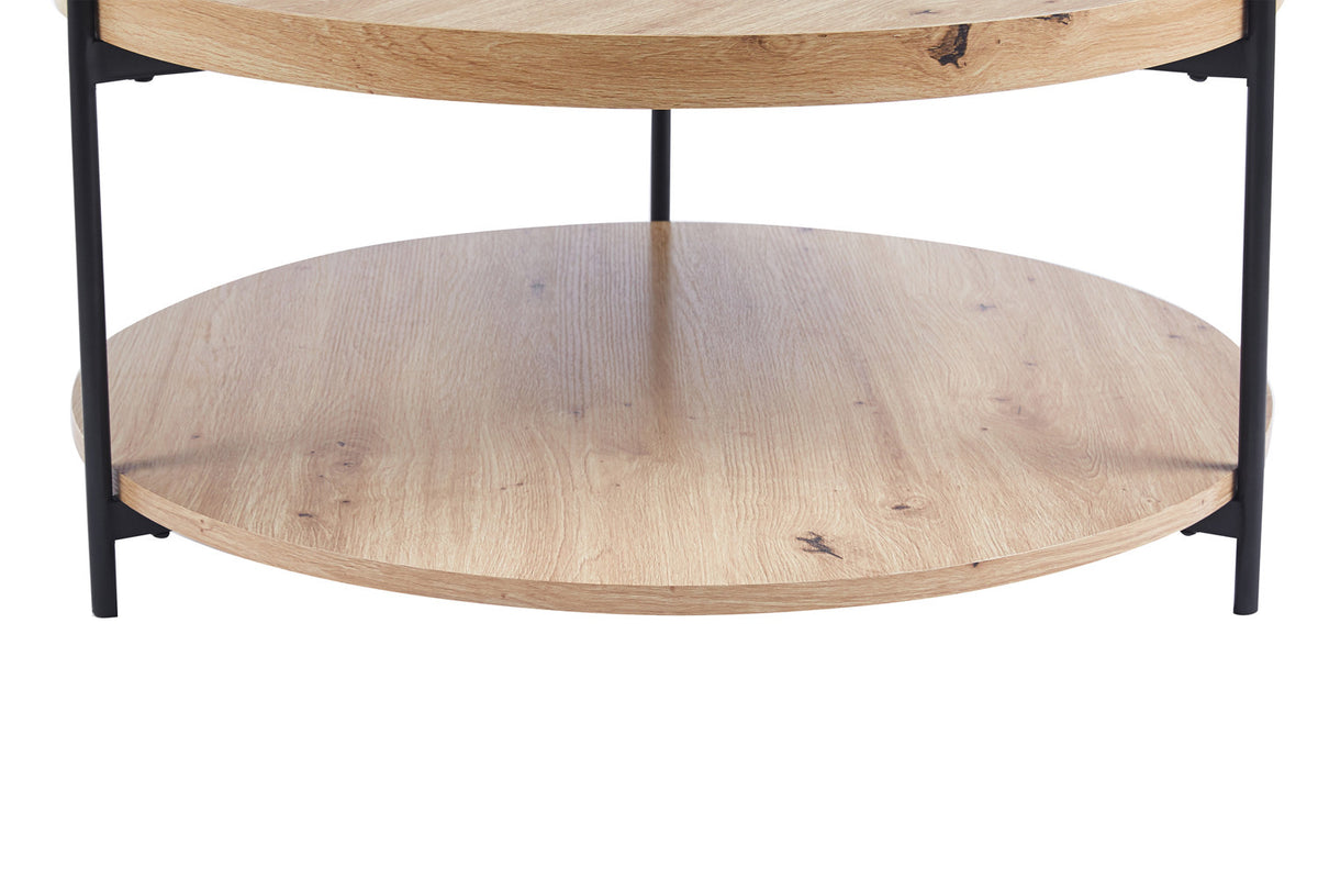 Salontafel 'Dalina' 80 cm Decor Oude eik (1c) - foto 6