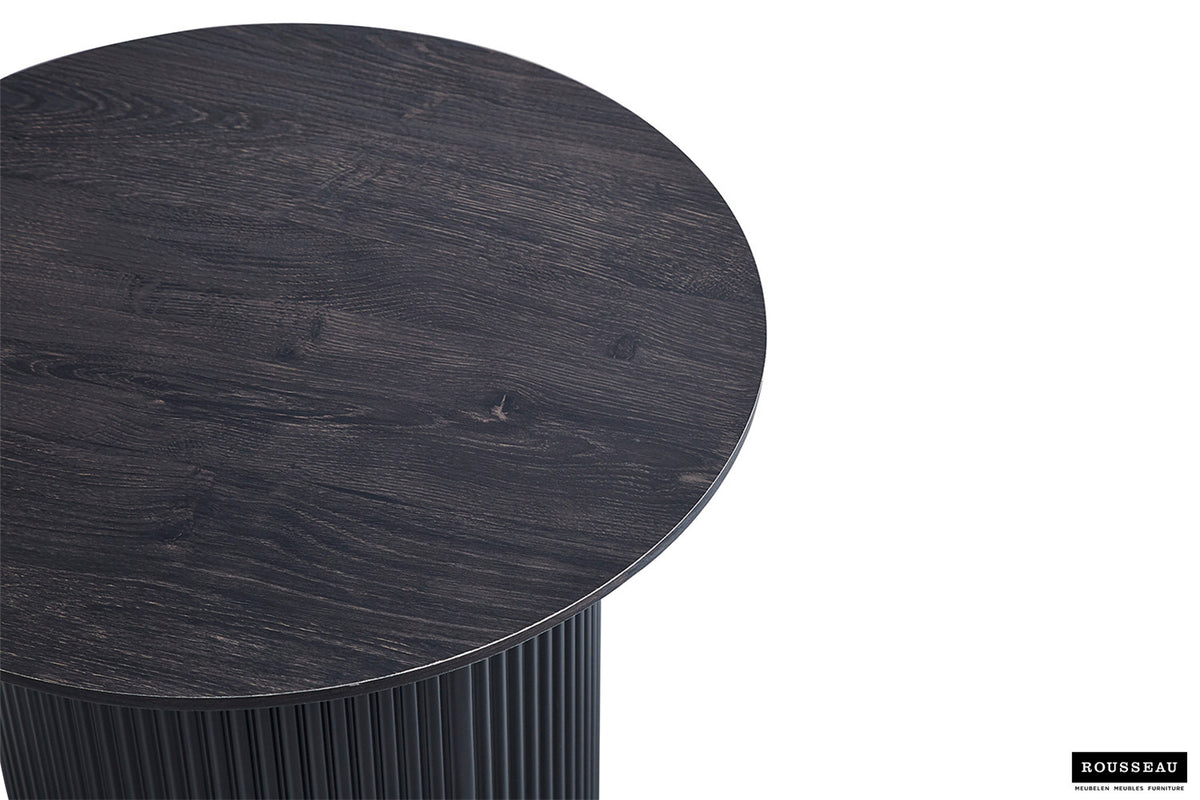 Salontafel 'Lagos' 50 cm Rond Decor Donkerbruin (2c) - foto 4