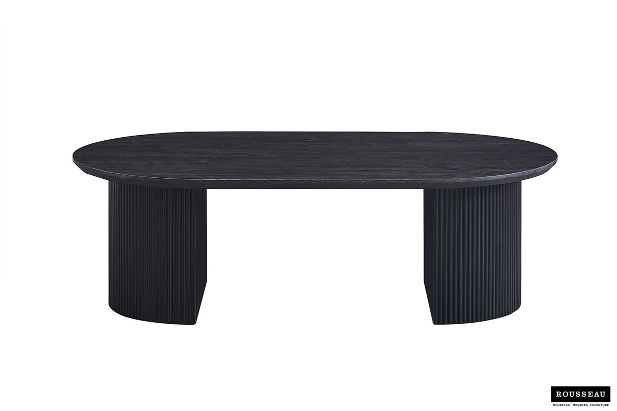 Salontafel 'Lagos' 120 cm Ovaal Decor Donkerbruin (2c) - foto 2