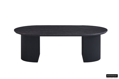 Salontafel 'Lagos' 120 cm Ovaal Decor Donkerbruin (2c) - foto 2