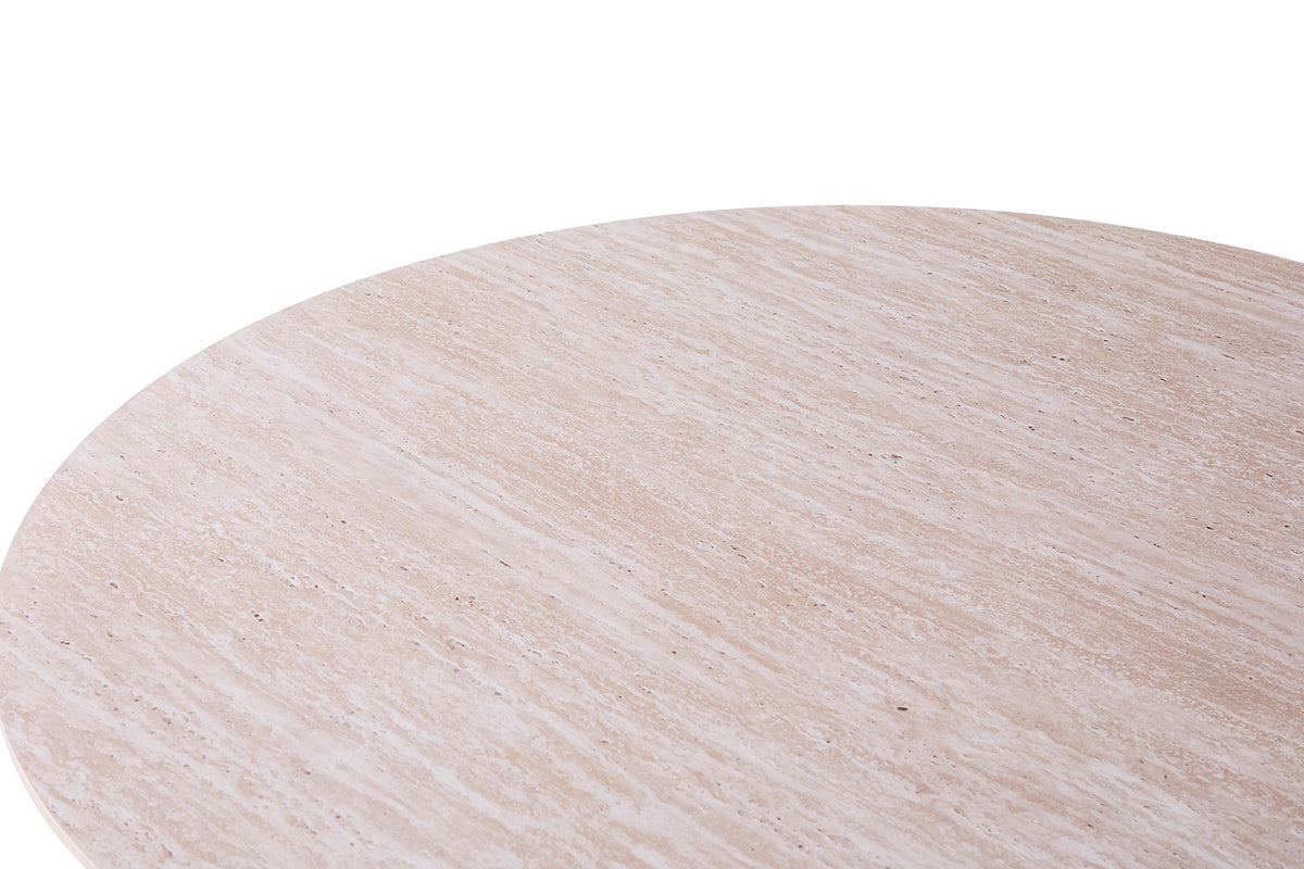 Salontafel 'Lagos' 120 cm Ovaal Decor Travertin Beige (2c) - foto 5