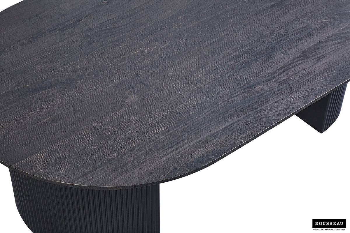 Salontafel 'Lagos' 120 cm Ovaal Decor Donkerbruin (2c) - foto 4