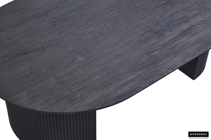 Salontafel 'Lagos' 120 cm Ovaal Decor Donkerbruin (2c) - foto 4