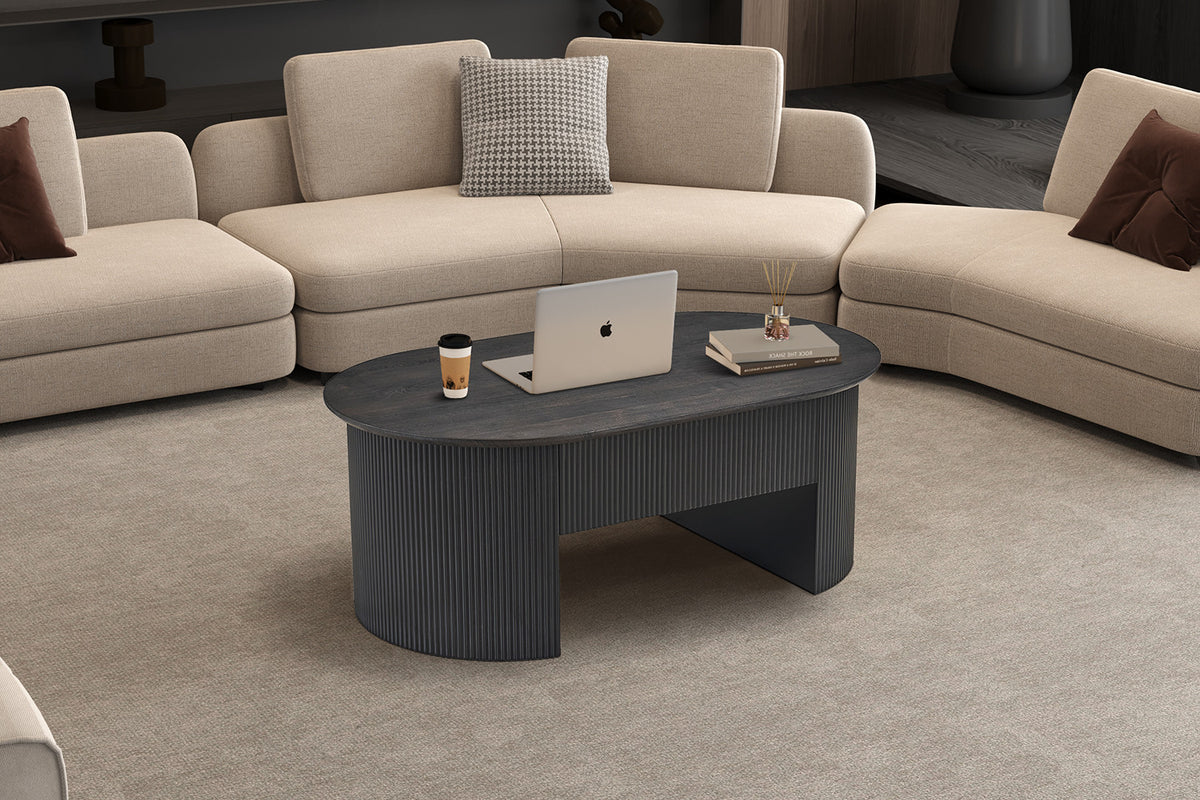 NEW - Salontafel 'Lagos' 120 cm Lift-top Decor Donkerbruin (2c) - foto 3