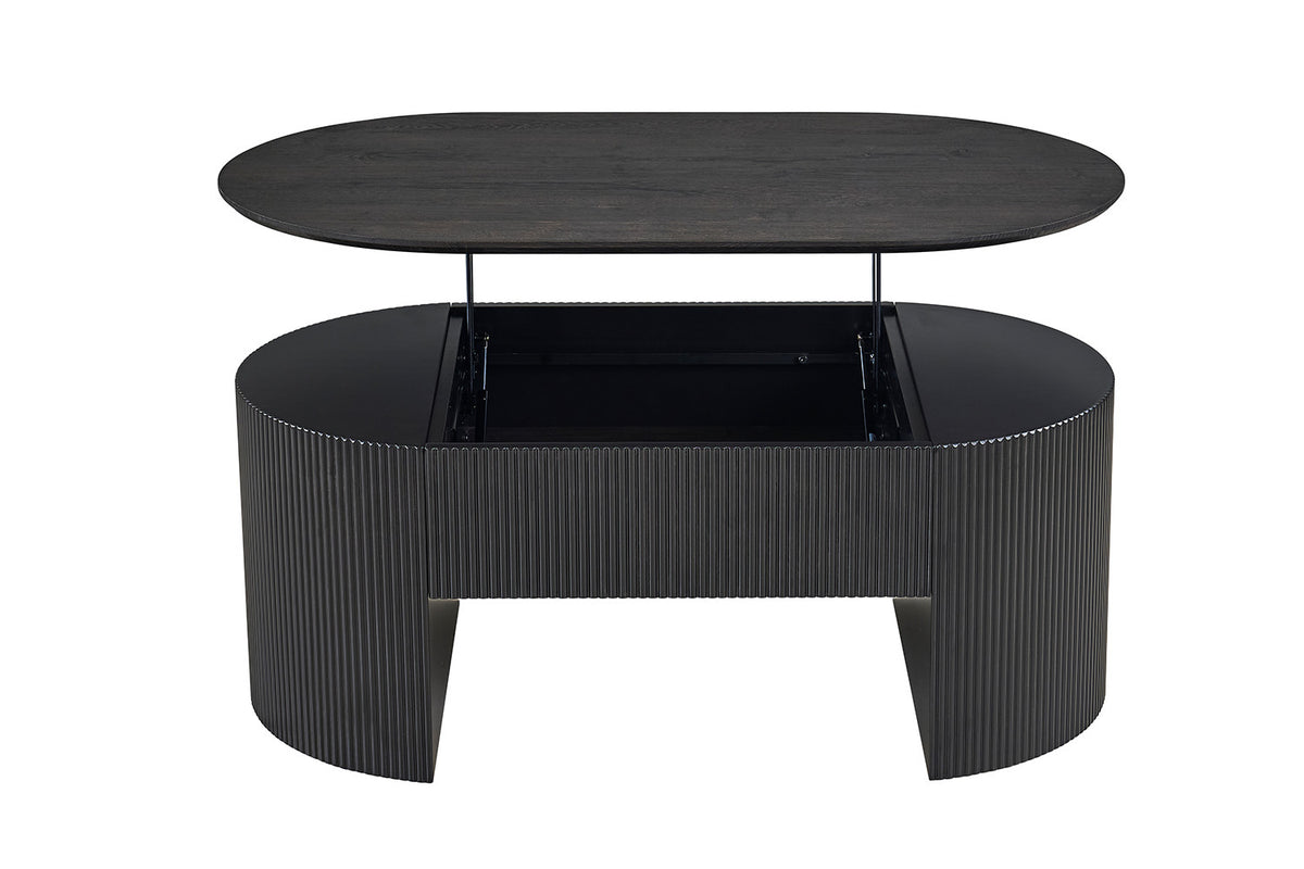 NEW - Salontafel 'Lagos' 120 cm Lift-top Decor Donkerbruin (2c) - foto 8