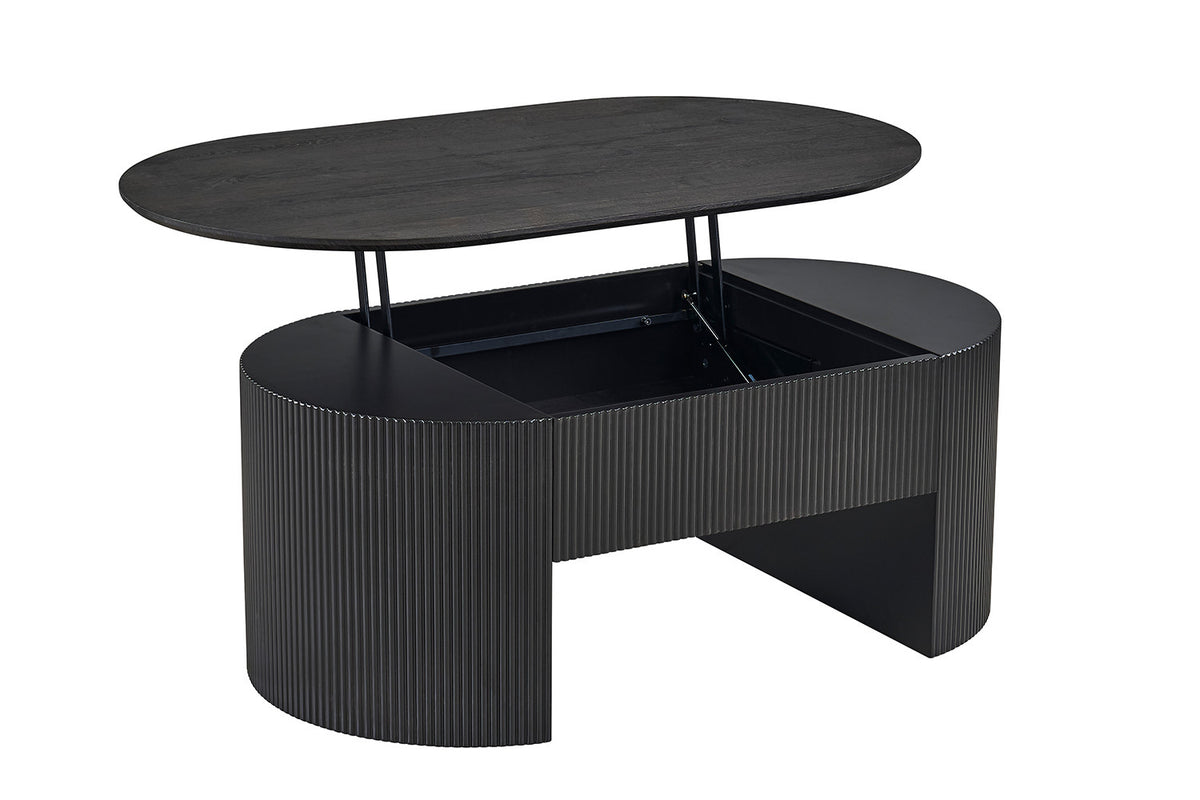 NEW - Salontafel 'Lagos' 120 cm Lift-top Decor Donkerbruin (2c) - foto 9