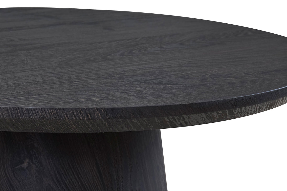 SALE - Bijzetttafel 'Miklos' 60 cm Rond Decor Donkerbruin (2c) - foto 6