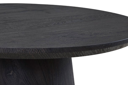 SALE - Bijzetttafel 'Miklos' 60 cm Rond Decor Donkerbruin (2c) - foto 6