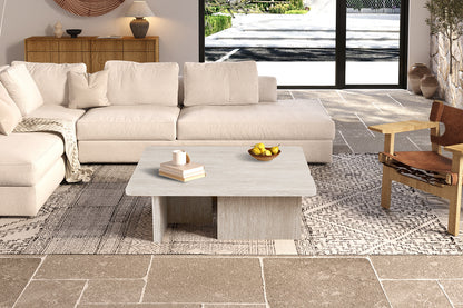 NEW - Salontafel 'Arallo' Decor Travertin Beige (2c) - foto 2