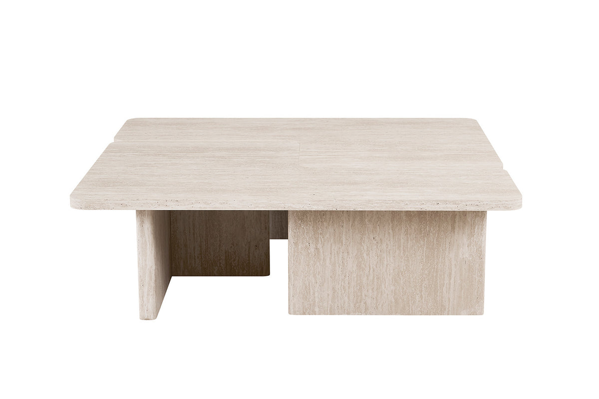 NEW - Salontafel 'Arallo' Decor Travertin Beige (2c) - foto 3