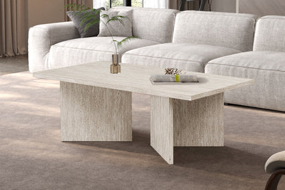 NEW - Salontafel 'Litar' Decor Travertin Beige (1c)