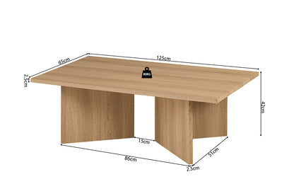 NEW - Salontafel 'Litar' Decor Eik Naturel (1c) - foto 7