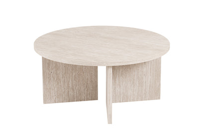 NEW - Salontafel 'Drasir' Rond Decor Travertin Beige (1c) - foto 5