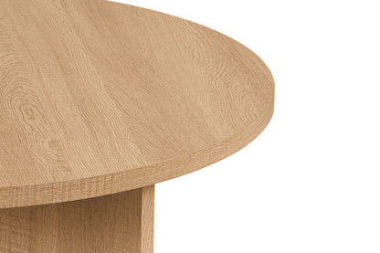 NEW - Salontafel 'Drasir' Rond Decor Eik Naturel (1c) - foto 6