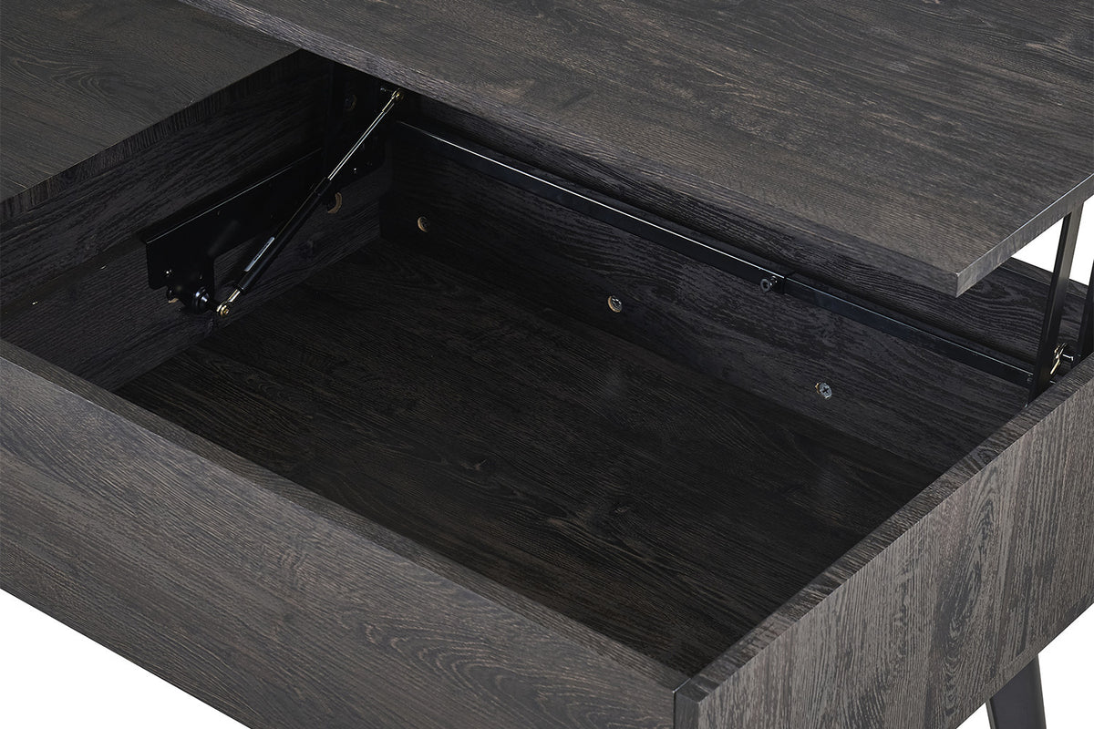 NEW - Salontafel 'Justine' Opklapbare top Decor Donkerbruin (2c) - foto 11
